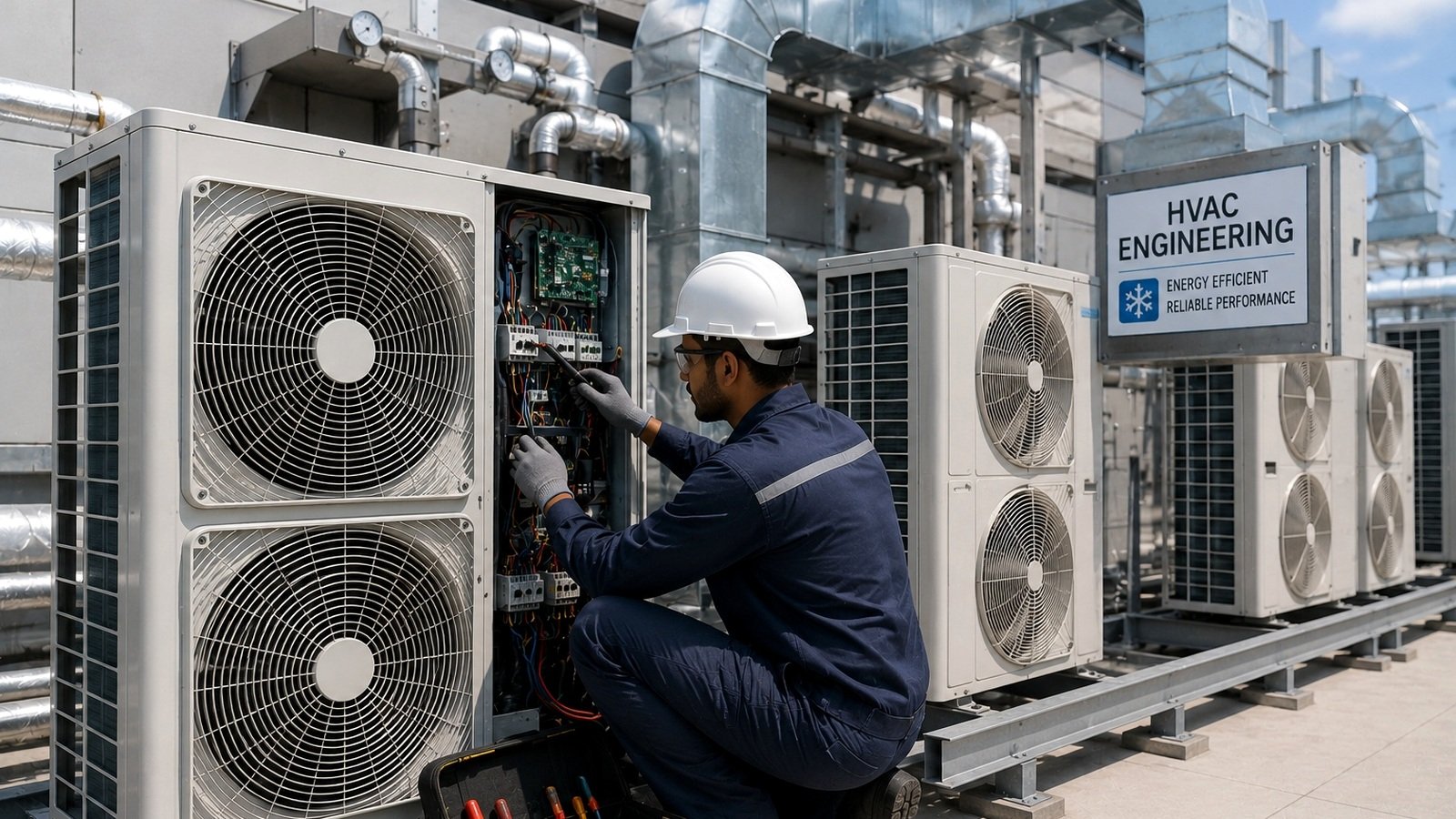 HVAC MEP Work